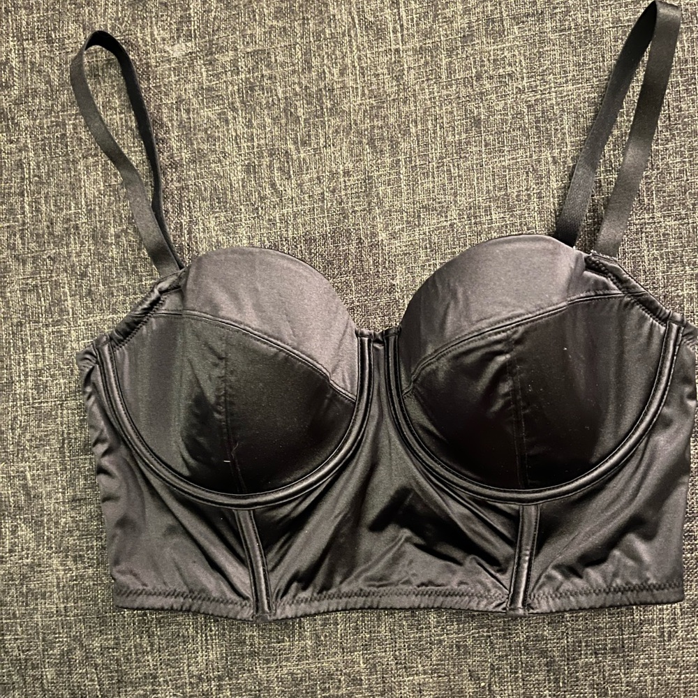 Target brand Auden size XL women's  BlackBustier Bra/ Top